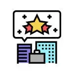 Reputation company icon