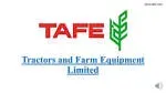 Tractors and Farm Equipment Limited TAFE company icon