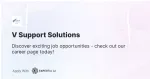 V support Solutions company icon