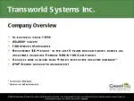 Transworld Systems, Inc. company icon